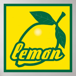 Póster limón