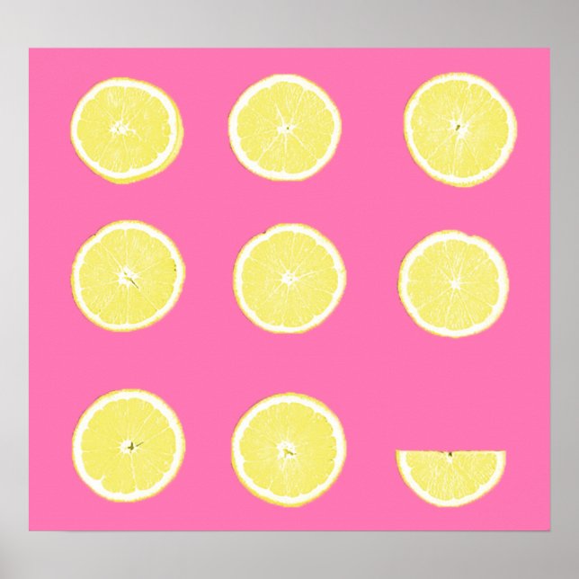Póster Limones (Frente)