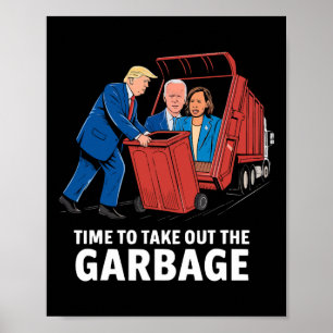 Póster Limpieza de Donald Trump partidario republicano de