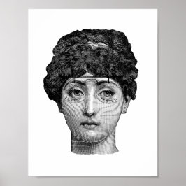 Póster Lina Cavalieri Glasses