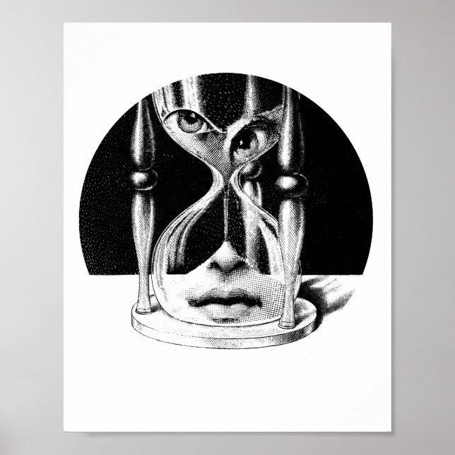 Póster Lina Cavalieri Hourglass (Frente)