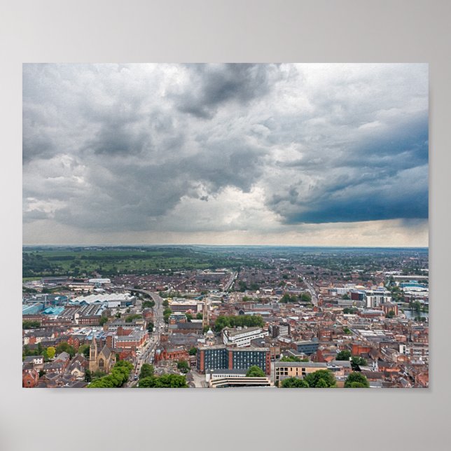 Póster Lincoln Cityscape (Frente)