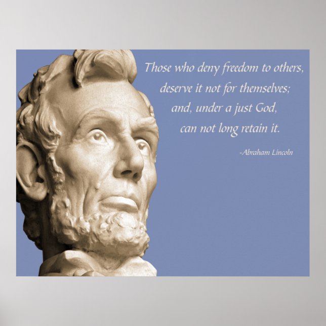 Póster Lincoln God (Frente)