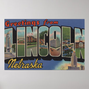 Póster Lincoln, Nebraska - escenas grandes de la letra