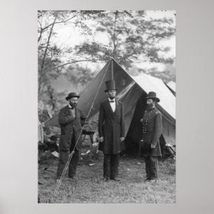 Póster Lincoln, Pinkerton, McClernand
