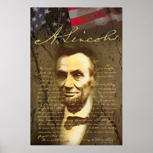 Póster Lincoln por Gregory Gallo