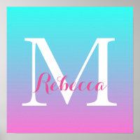 linda muchacha oscura sirena rosa Fuchsia turquesa