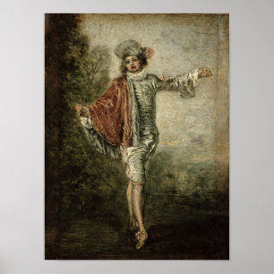 Póster L'Indifferent, 1716