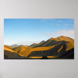 Póster Lindis Pass Evening
