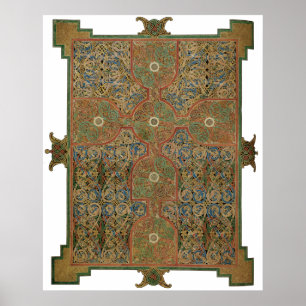 Póster Lindisfarne Celtic Cross