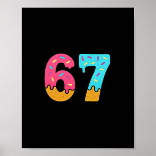 Póster Lindo 67 Seis Siete Helado Goteo Deporte 78 Divers