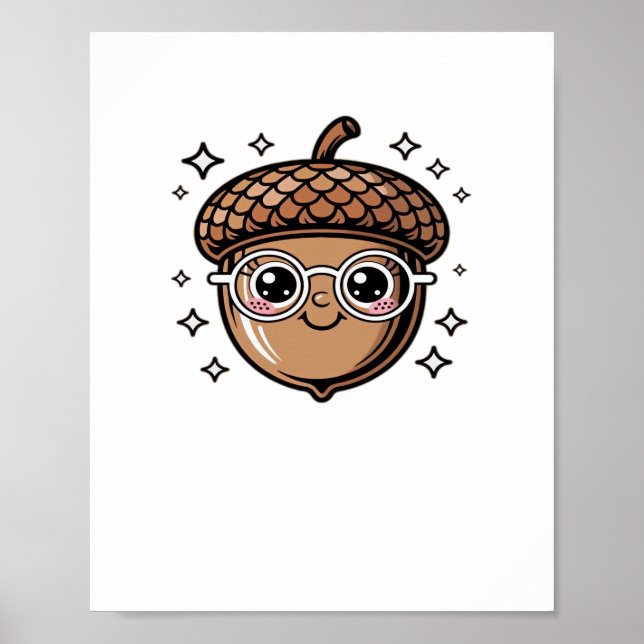 Póster lindo acorn Classic T-Shirt (Frente)
