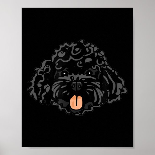 Póster Lindo Apoo Negro (Frente)