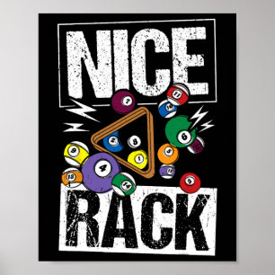 Póster Lindos billares para rack