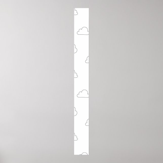 Póster Line Art, Alabaster (Frente)