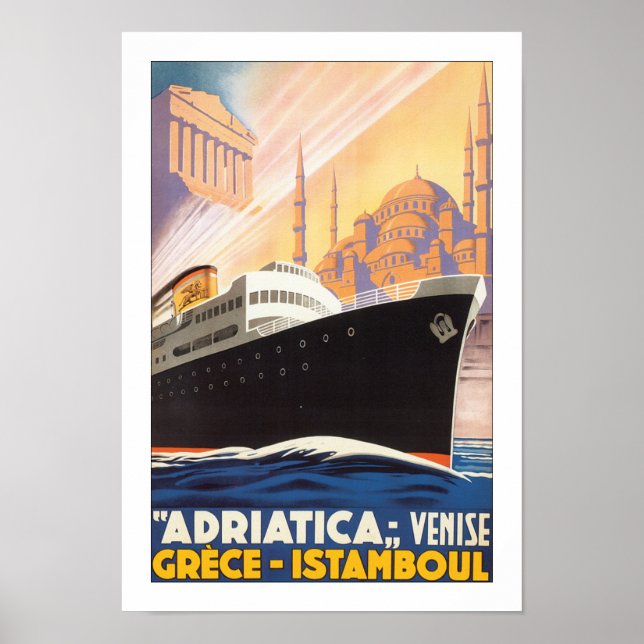 Póster Línea Adriatica (Frente)