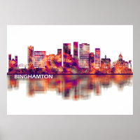 Línea aérea de Binghamton Nueva York