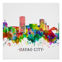 Línea aérea de Filipinas en la ciudad de Davao