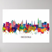 Línea aérea de Medina Arabia Saudita