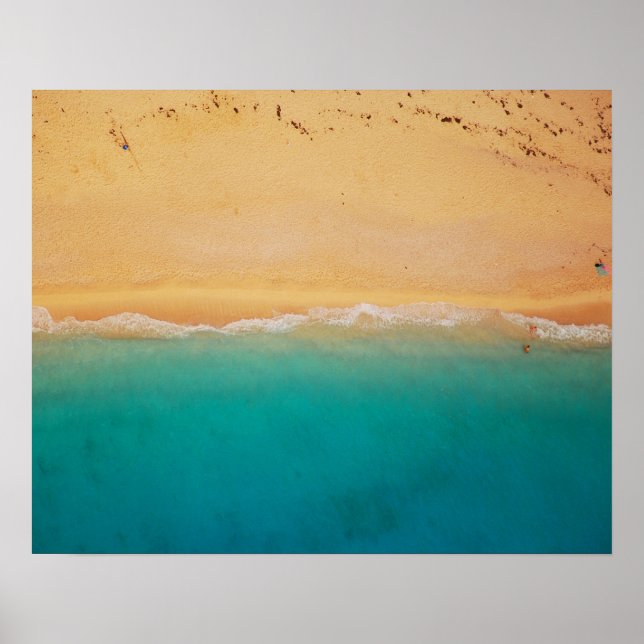 Póster Línea costera (Frente)