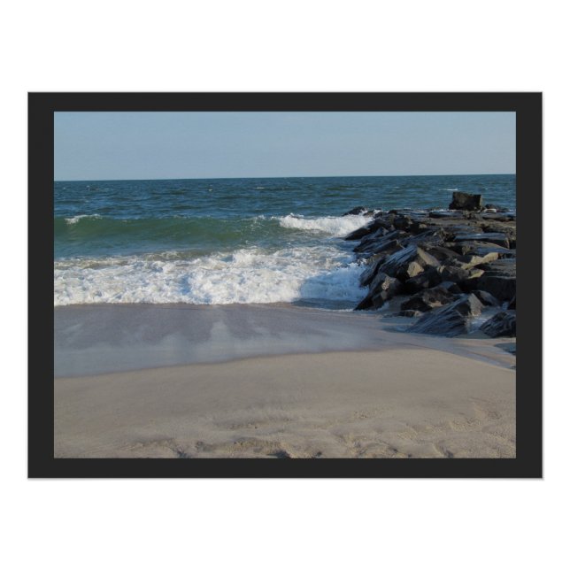 Póster Línea costera (Anverso)