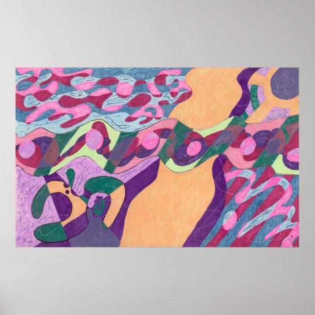 Póster Línea de agua (Frente)