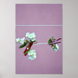 Póster Línea de primavera