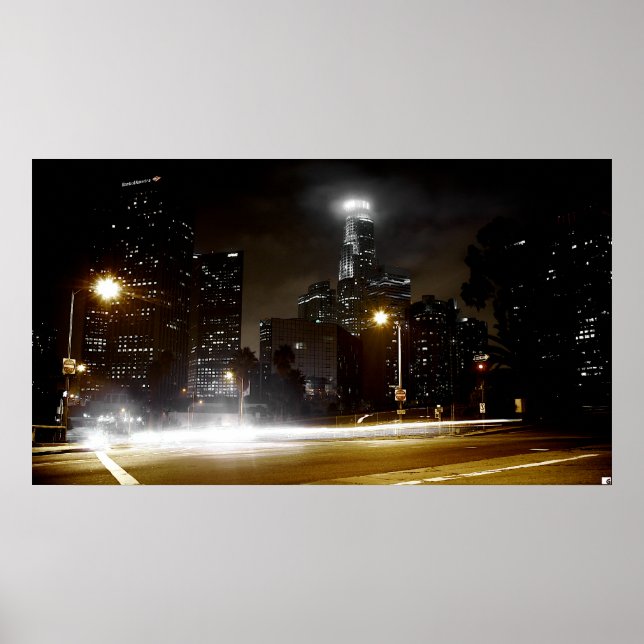 Póster Línea de Skyline 2 DE LA - Imprimir (Frente)
