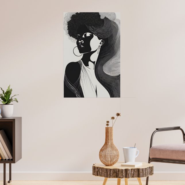 Póster Línea femenina (Salón 3)