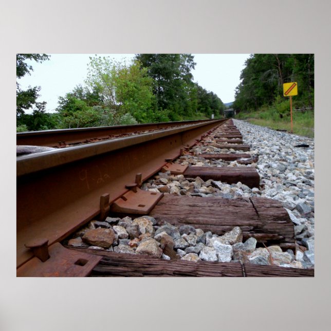 Póster Línea ferroviaria (Frente)