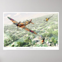 Póster Línea frontal