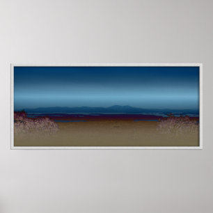 Póster Línea Horizonte