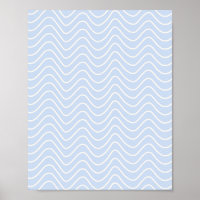 Línea mínima Patrón Chevron Luz de la costa Azul