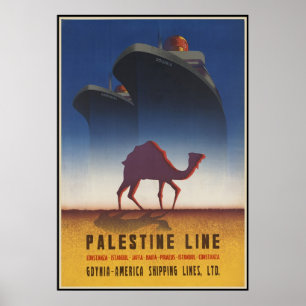 Póster Línea Palestina