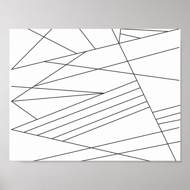 Póster Líneas (Frente)