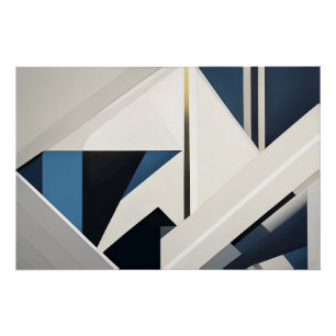 Póster Líneas de infinito