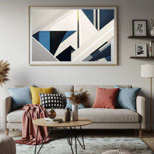 Póster Líneas de Infinito