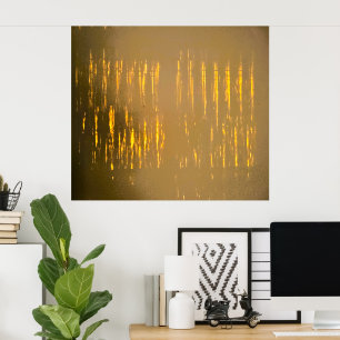 Póster Líneas de luz,