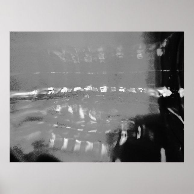 Póster Líneas de luz, (Frente)