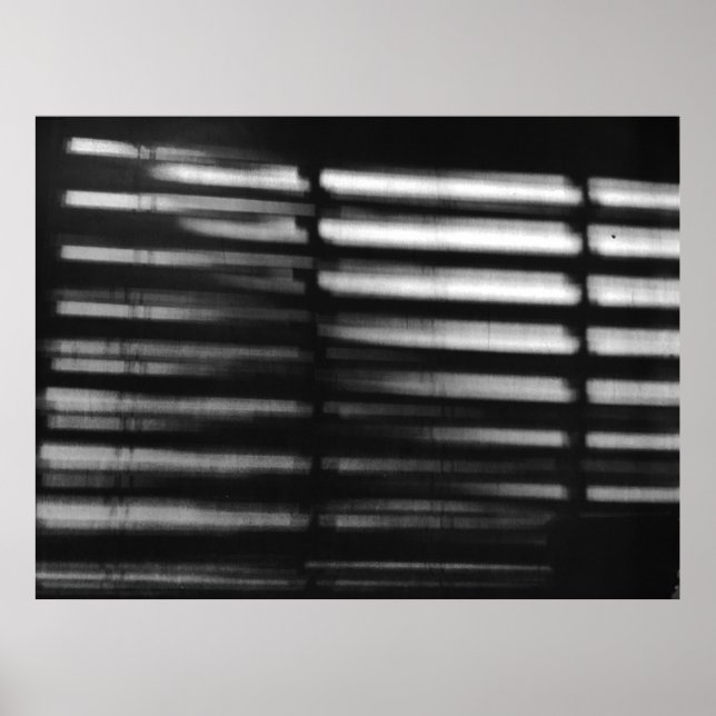 Póster Líneas de luz, (Frente)