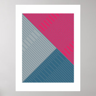 Póster Líneas simples y elegantes 2