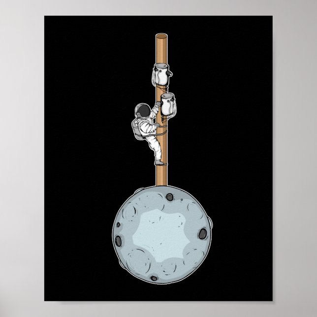 Póster Lineman Gige Padre Hombres Cable Eléctrico Lineman (Frente)