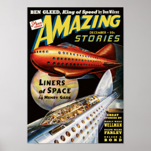 Póster Liners of Space
