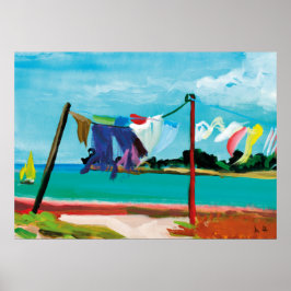 Póster linge dans la brise