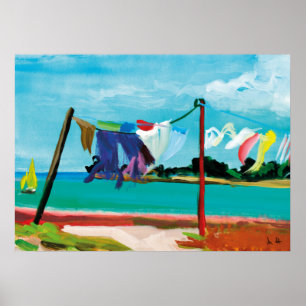 Póster linge dans la brise