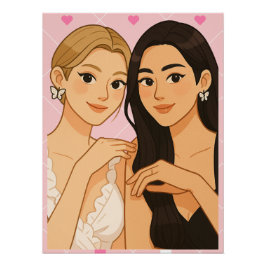 Póster LingOrm, Ling Ling Kwong and Orm Kornaphat Thai GL