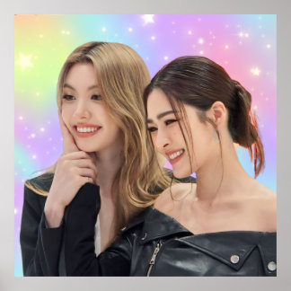 Póster LingOrm, Ling Ling Kwong & Orm Thai GL Pareja de B