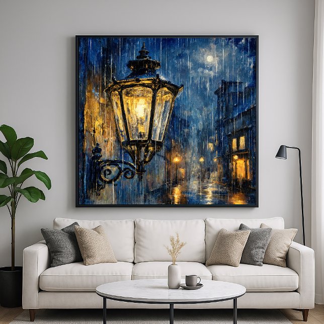 Póster Linterna Empapada - Estilo Impresionista Pastel (Subido por el creador)