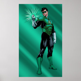 Póster Linterna verde y anillo