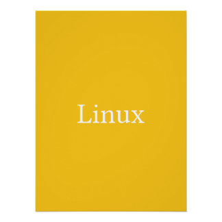 Póster Linux